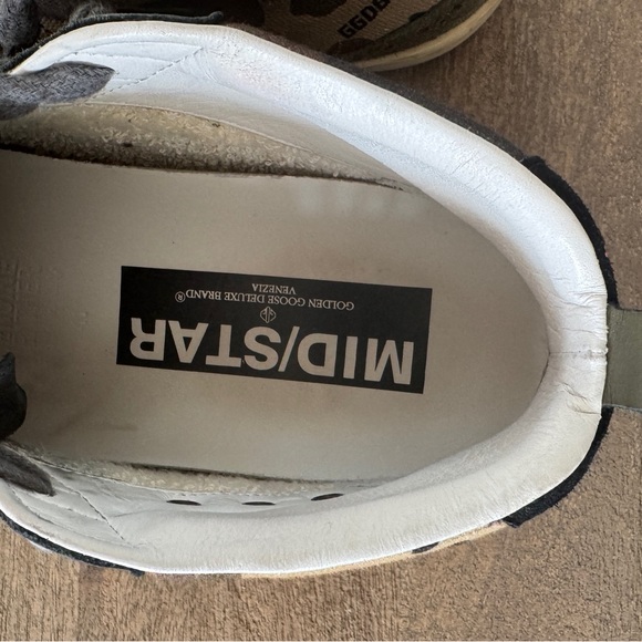 Golden Goose Camo High-Top Sneakers- Authentic - Picture 6 of 12